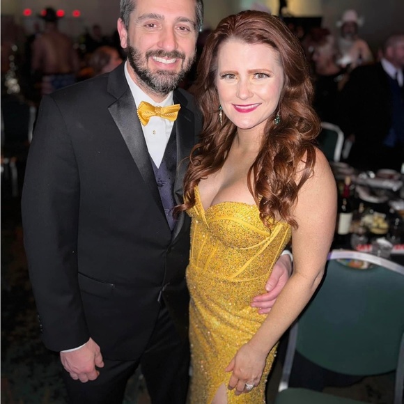 Marigold Ball Gown - Picture 3 of 4